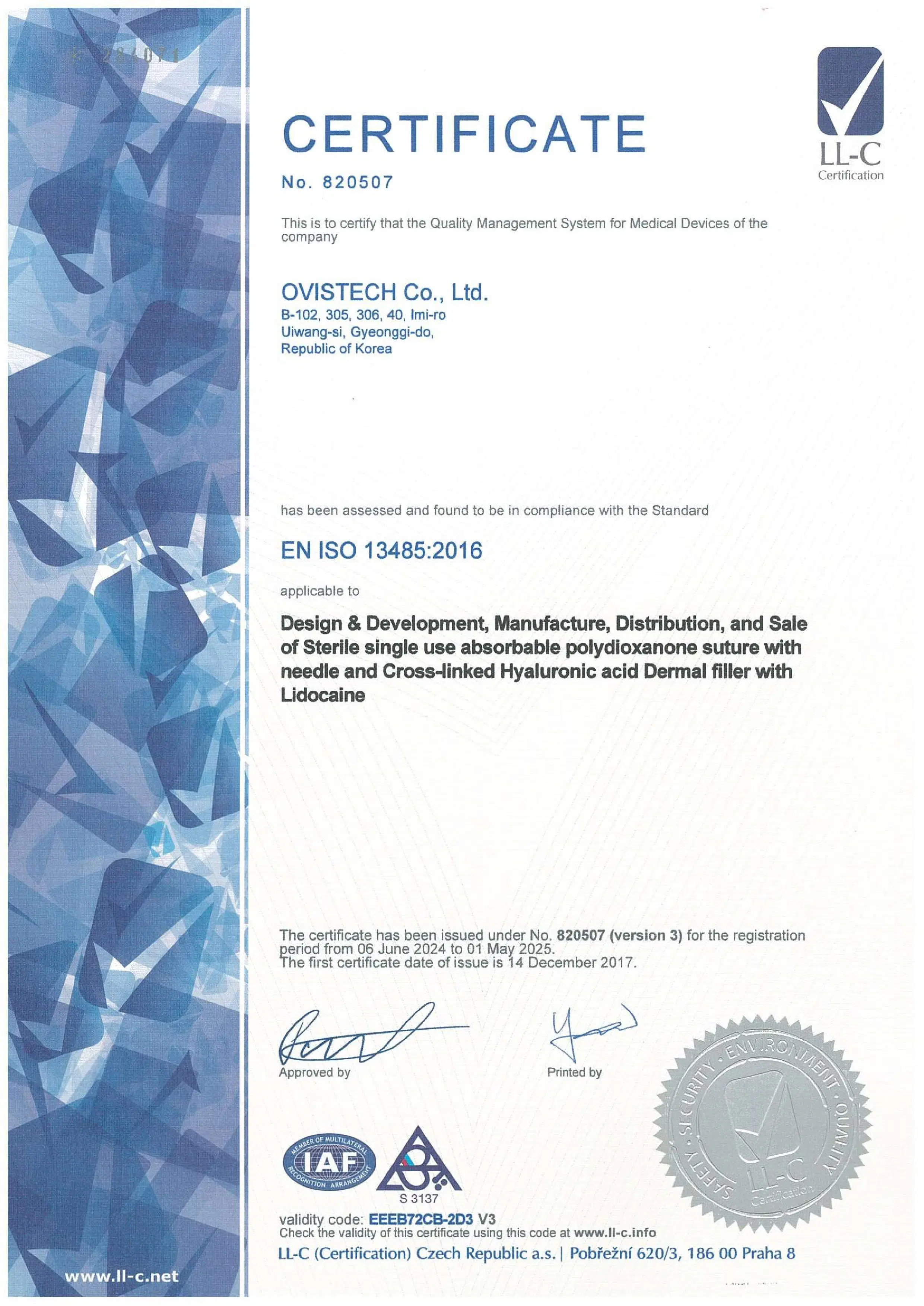 EN ISO 13485:2016